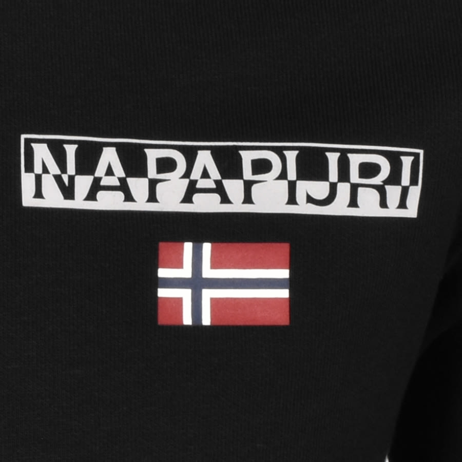 Alternative Image for ProductNapapijri B-Ice Crew Sweatshirt Black3